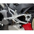 Motocorse Billet Aluminium Rearsets with Titanium Hardware for the Ducati Streetfighter V4 (2025+) Motocorse Billet Aluminium Rearsets with Titanium Hardware for the Ducati Streetfighter V4 (2025+)